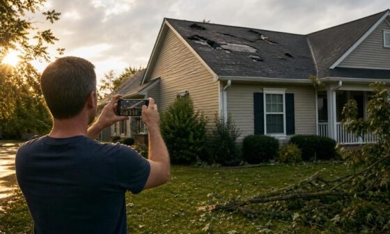 After the Storm Guide to Roof Damage Leaks and Home Insurance Claims