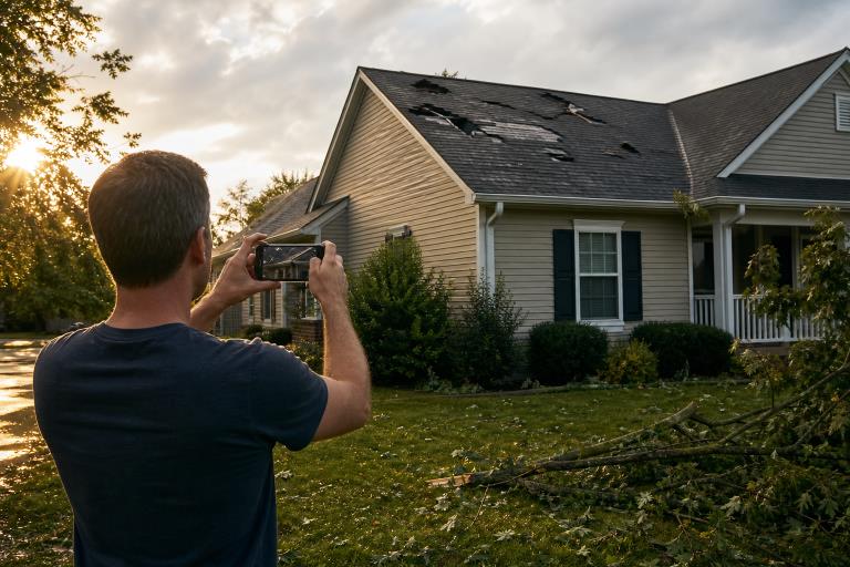 After the Storm Guide to Roof Damage Leaks and Home Insurance Claims