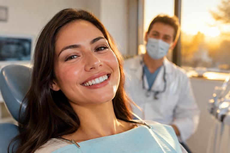 Fixing Chipped Cracked or Discolored Teeth