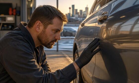 How to Decide Whether to Repair a Car Dent in Calgary Alberta