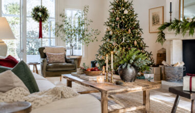 How to Create a Warm Collected Holiday Home With Light Texture and Tradition