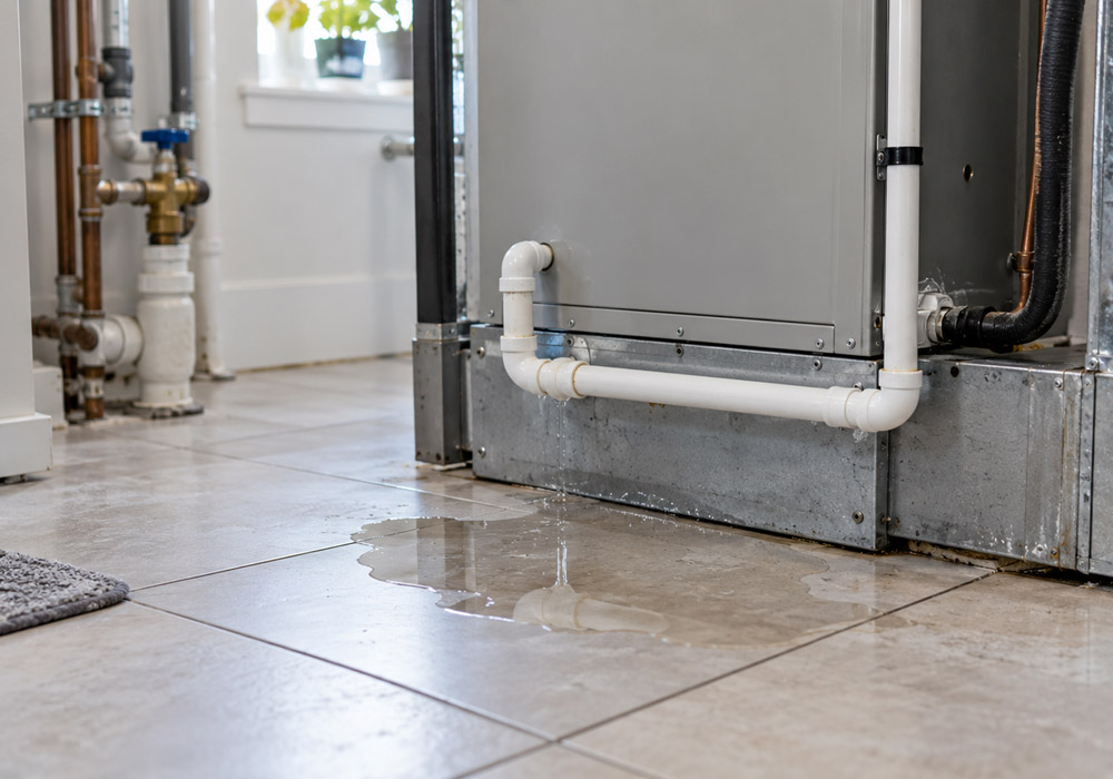 Sorting AC Condensate Problems From True Plumbing Leaks
