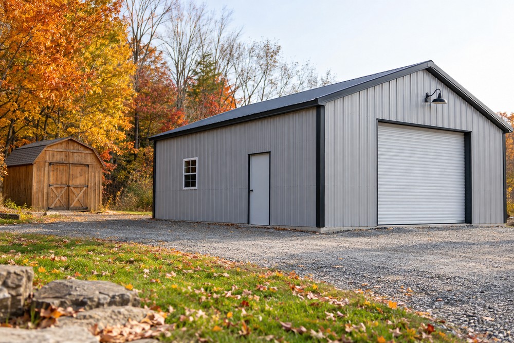Why Metal Buildings Are Outselling Wood This Fall